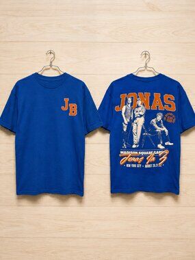 Jonas Brothers Burning Up All Over Again Tour 2026 T-Shirt